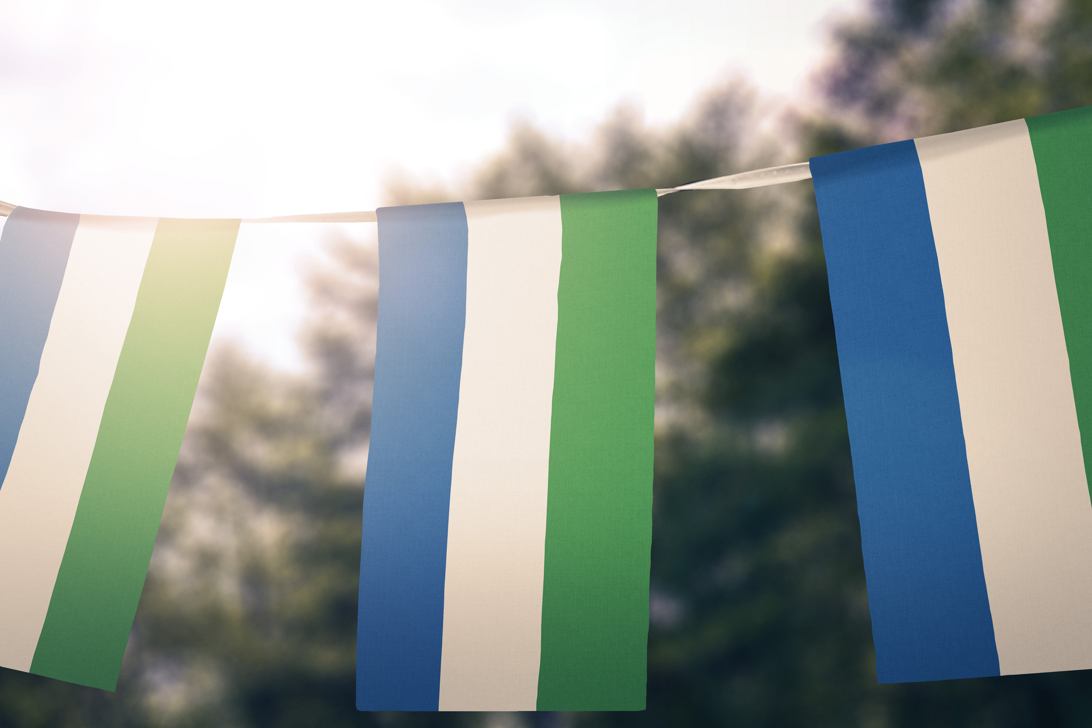 Flag of Sierra Leone